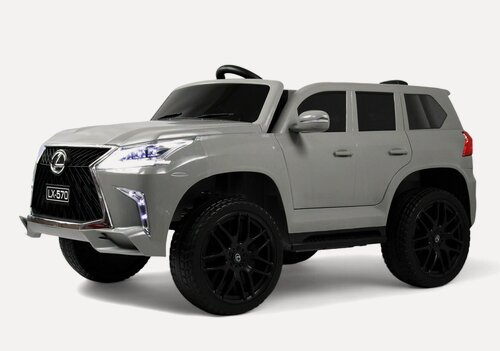 Изображение товара Детский электромобиль RiverToys Lexus 570 (E555EE) с дистанционным управлением, одноместный серый