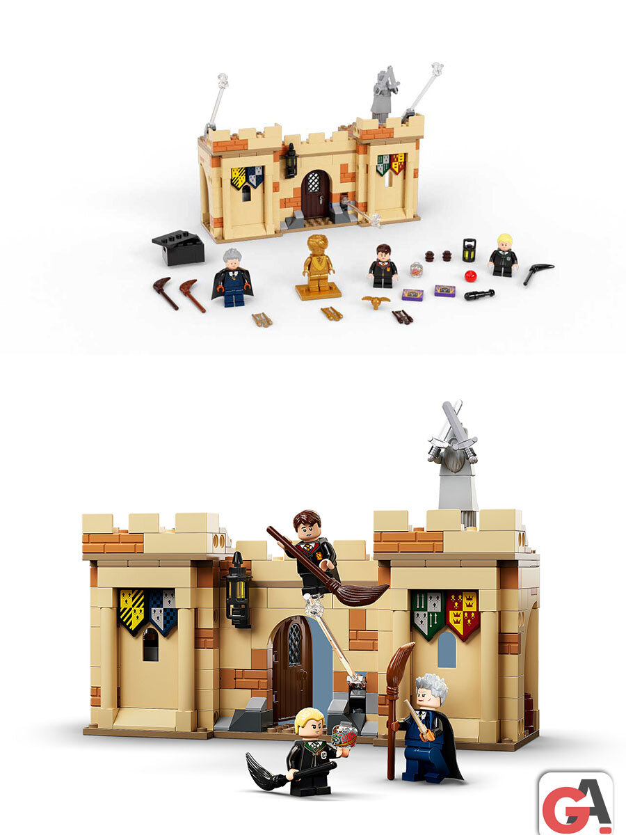 Конструктор Гарри Поттер Хогвартс: первый урок полётов — фото 1