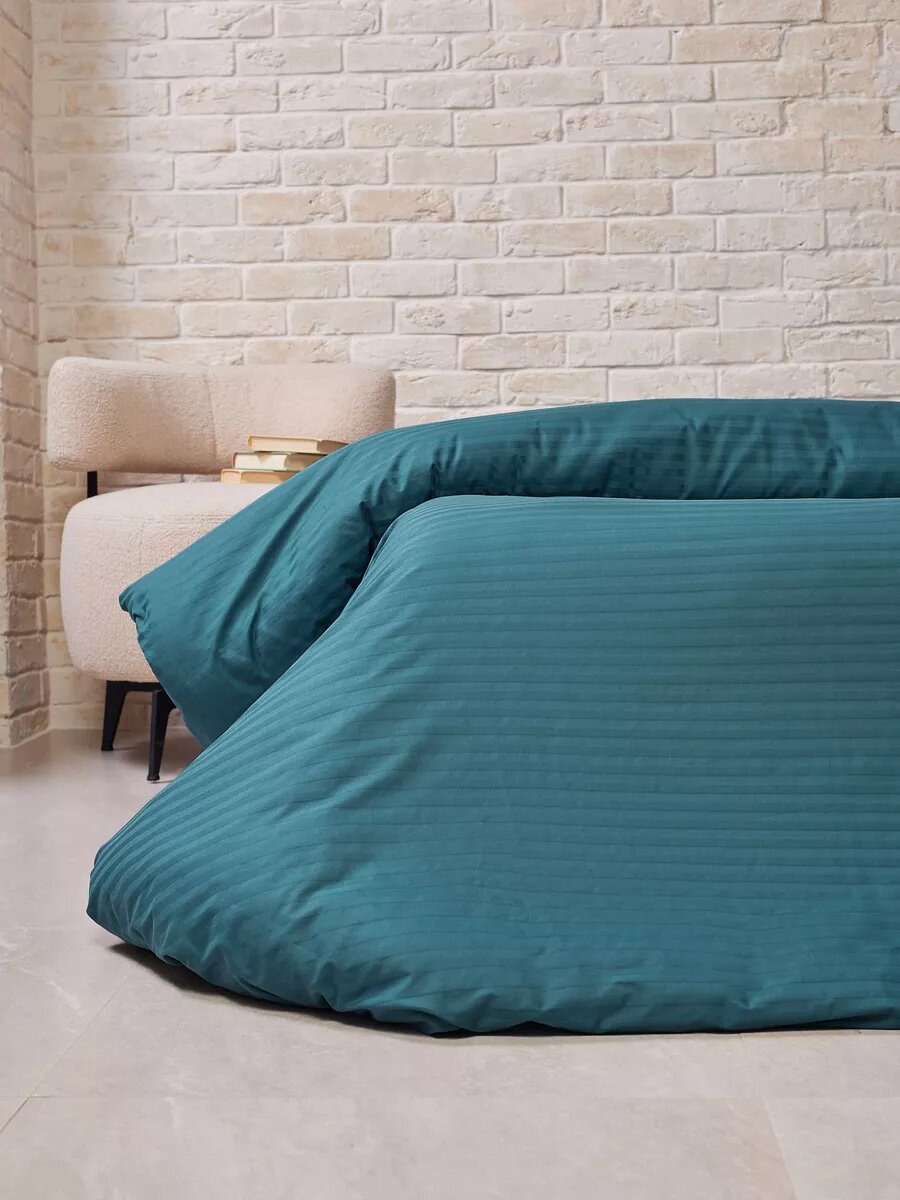 Пододеяльник SANPA HOME, 200х220 см, евро, на молнии, Сатин Делюкс, 100% хлопок