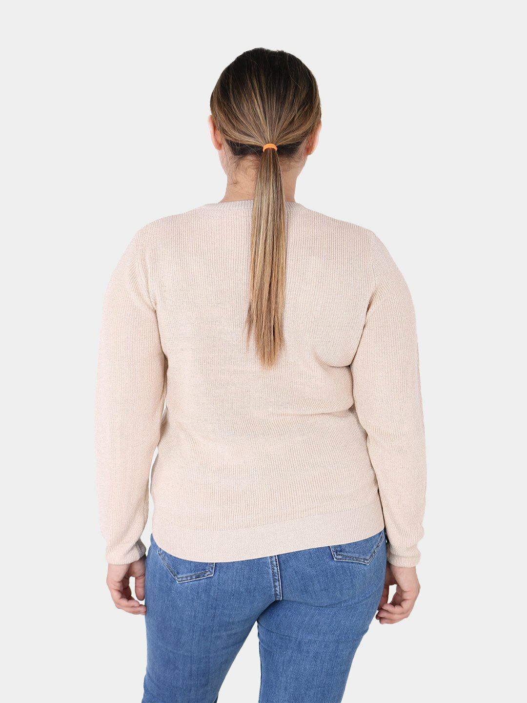 Свитер размер One Size, , кремовый — фото 1