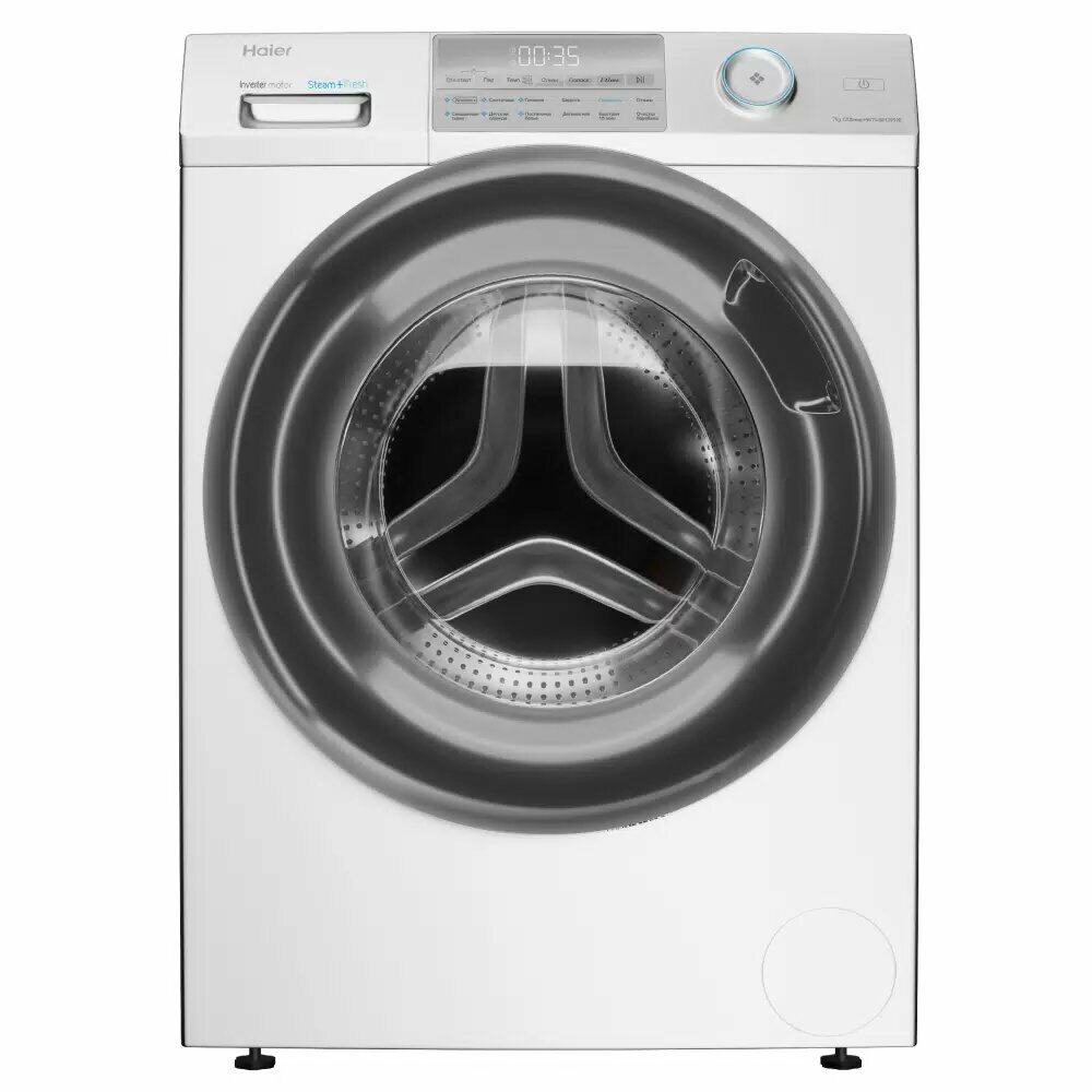 Стиральная машина Haier HW70-BP12959B, инверторный двигатель, 7 кг, пар, A+++