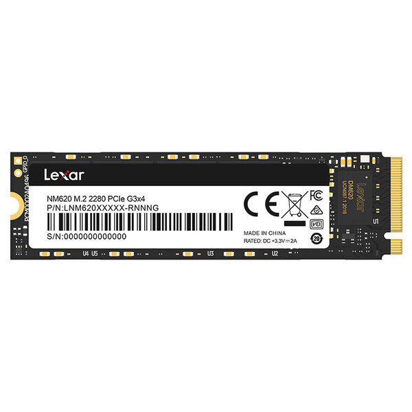 SSD Lexar 256GB NM620 M.2 NVME — фото 1