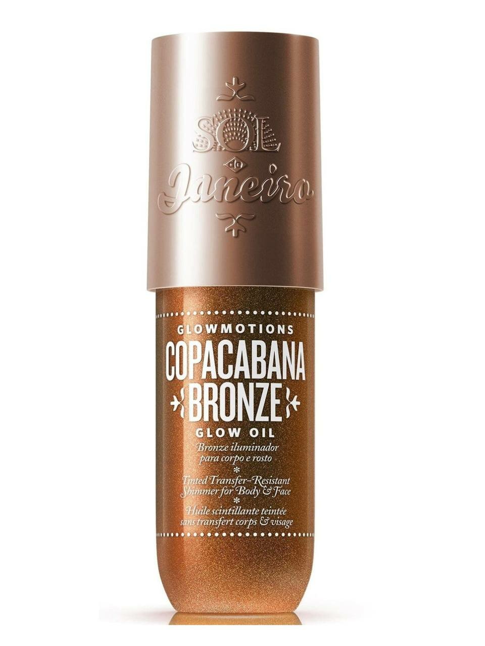 Sol de Janeiro GlowMotions Copacabana Bronze бронзирующее масло для тела, 75 мл.