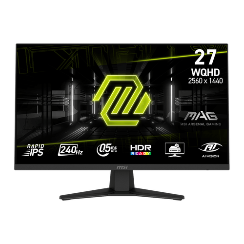 Монитор MSI MAG 274QF X24 27 IPS 2560x1440 240 Гц 05мс черный 42000₽