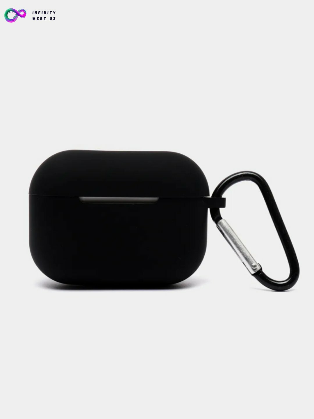 Чехол-игрушка для Airpods 3, матовый, силиконовый, с карабином — фото 1