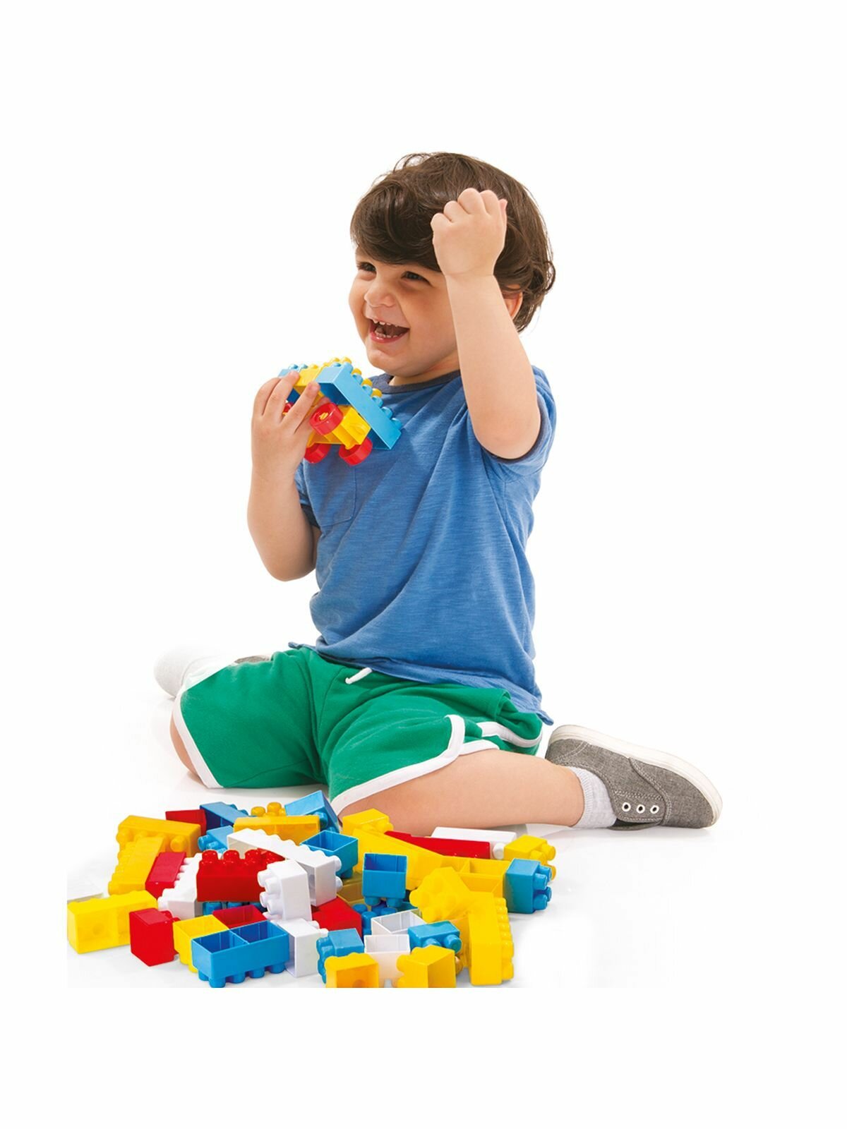 Конструктор DOLU Color Blocks 85 деталей — фото 1