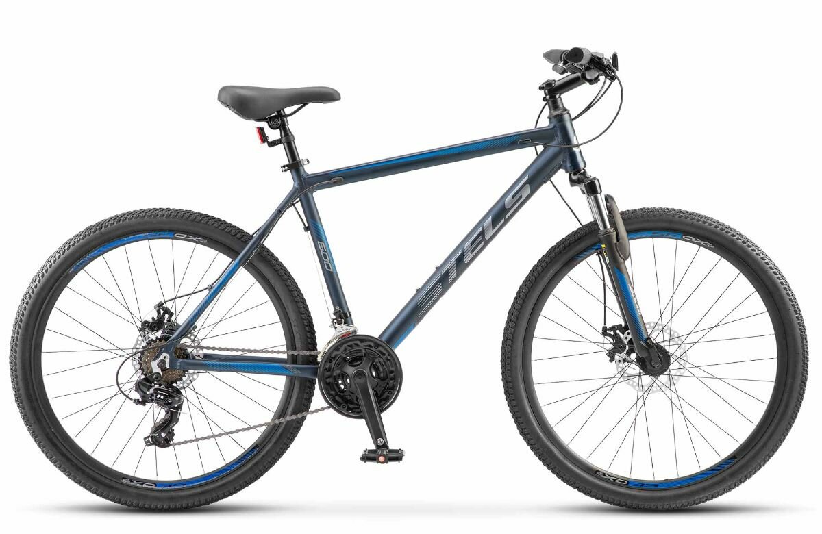 Велосипед горный STELS Navigator-600 26MD Z010 (м) , 19" матовый темно-серый