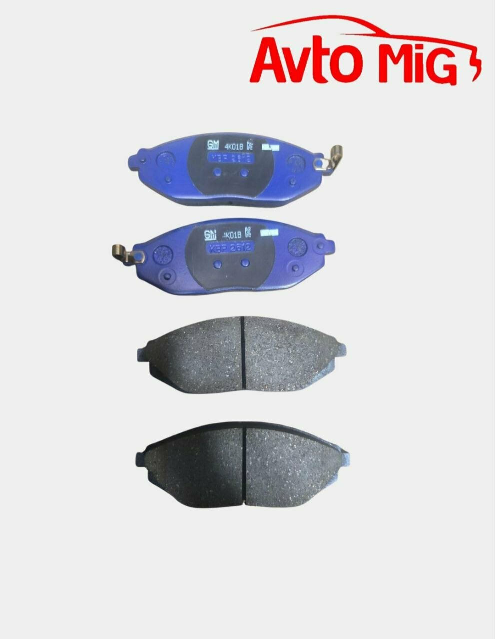 Тормозные колодки SPARK Korea GM, передние, для Chevrolet Spark, 2 шт — фото 1