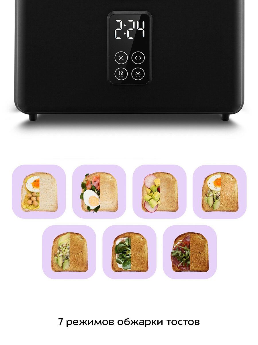 Тостер Kitfort КТ-6875 — фото 1