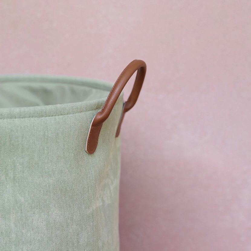 York Sage Green Корзина для белья — фото 1