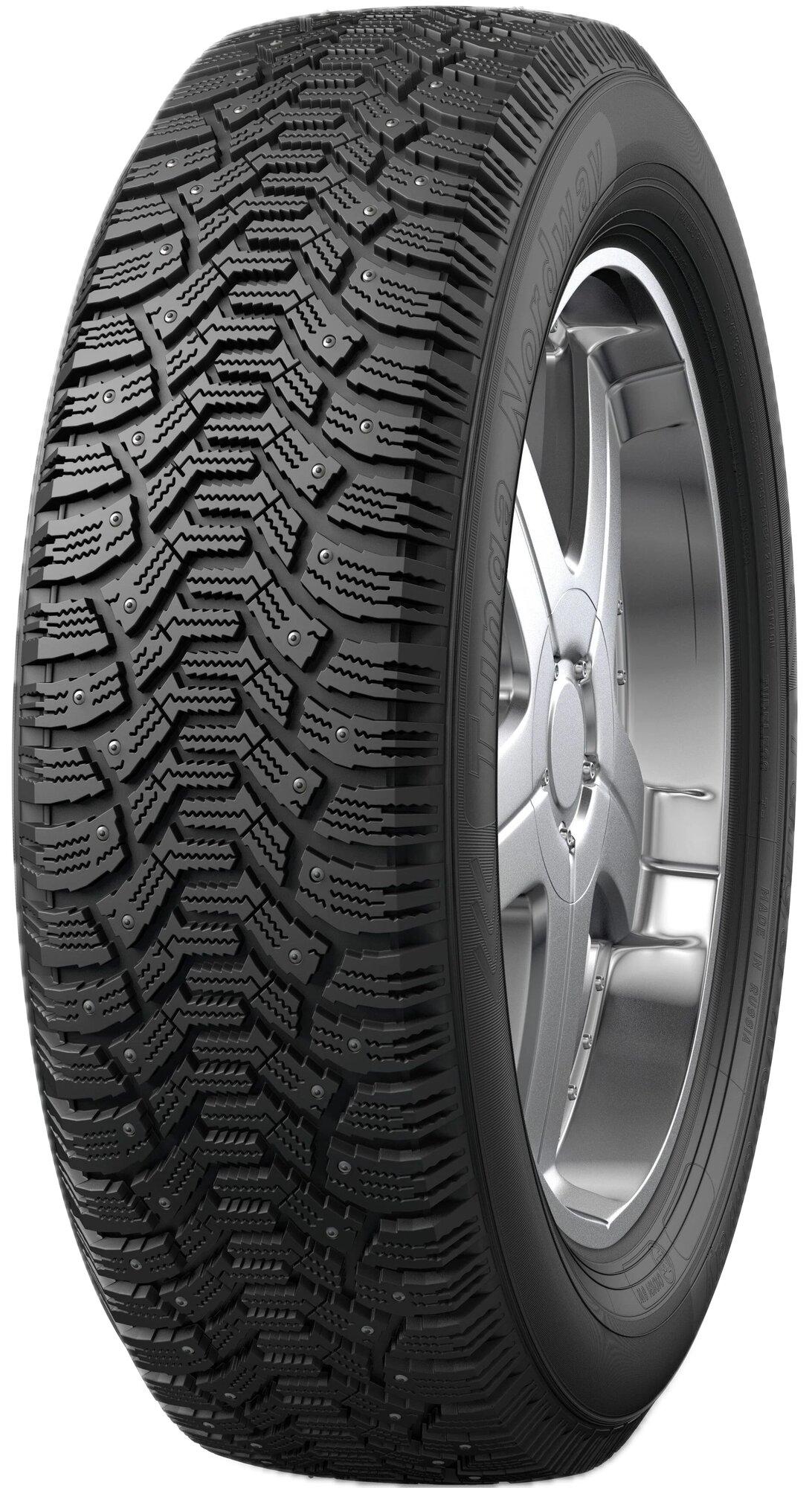 Tunga Nordway 185/70 R14 88Q зимние шипованные автомобильные шины — фото 1