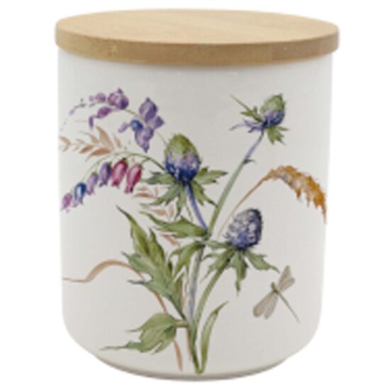 Банка Prima Collection Аптекарский огород 600 мл с бамбуковой крышкой доломит (PC72AG600)