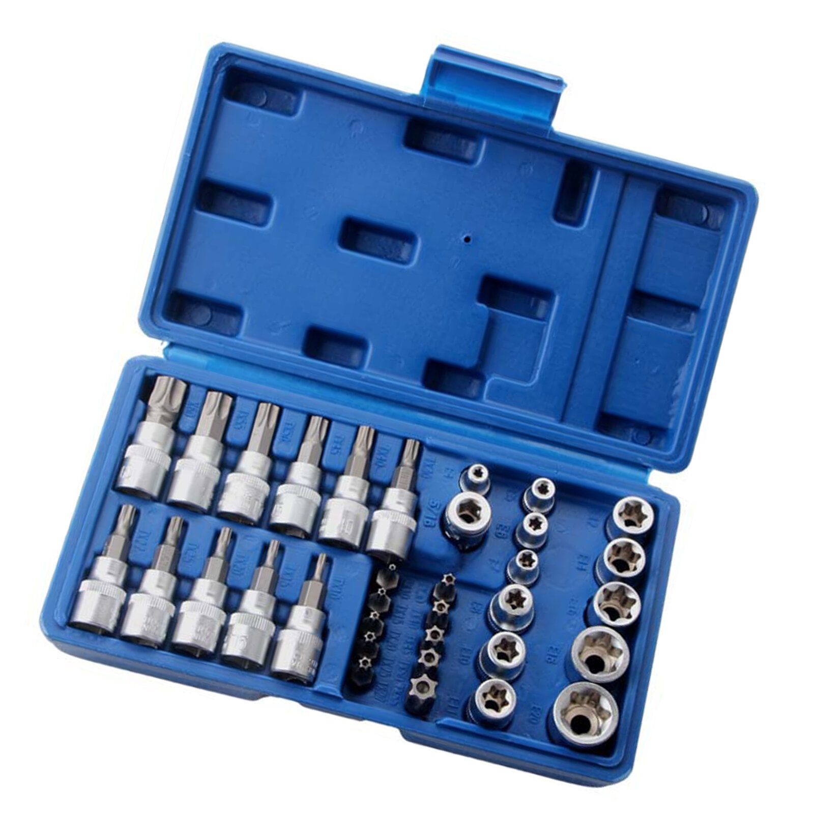 Набор головок и бит 1/4 дюйма 3/8 с кейсом для хранения