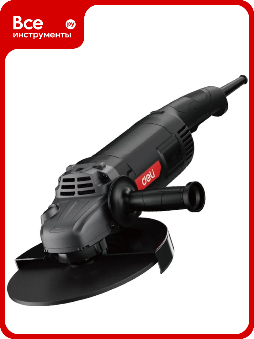 Профессиональная угловая шлифмашина болгарка DELI DE-JM230-2E 142594