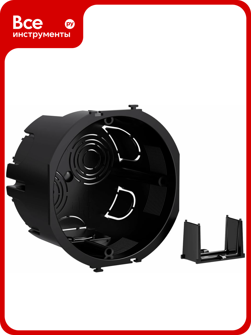 Подрозеточная коробка для сплошных стен DKC 59301DIY