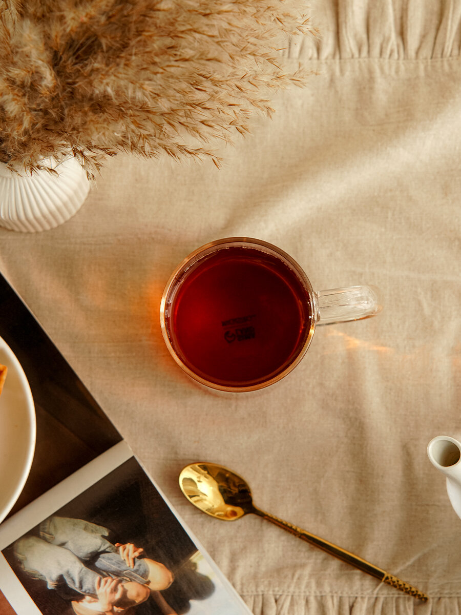 Кружка для чая и кофе Magistro «Маг», 430 мл, 7.9×10.5х см, боросиликатное стекло, прозрачная — фото 1