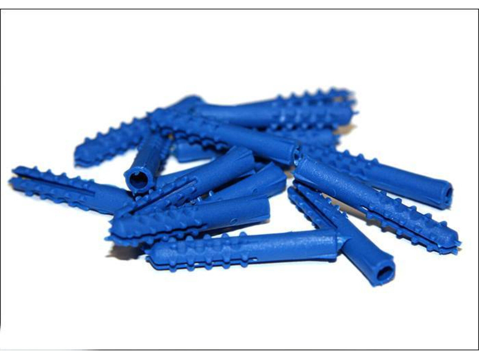 Дюбель полипропиленовый пластмассовый синий 6*35 упаковка(25шт)