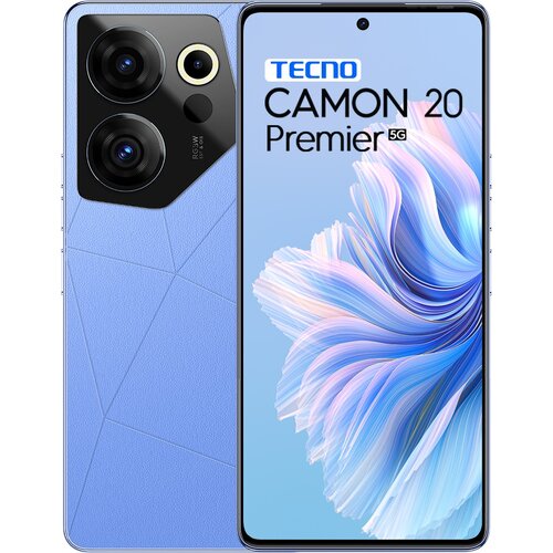 Смартфон TECNO Camon 20 Premier 8/512 ГБ, Dual nano SIM, синий