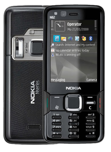 Смартфон Nokia N82, 1 SIM, черный
