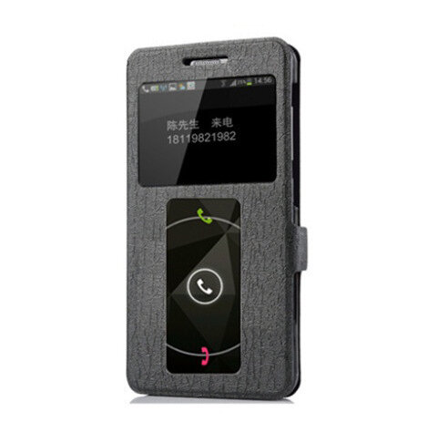 Чехол-книжка MyPads для Nokia 2.3 с окном вызова предпросмотра и свайпом позволяет отвечать на звонки и сообщения не открывая крышку черный