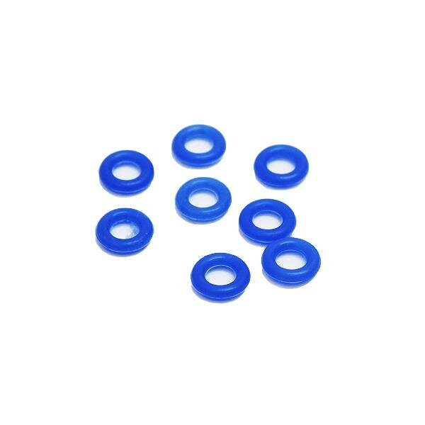 Кольцо форсунки ВАЗ 2110-15, 2170, дв. 406, 405, 4216 (кт) синий силикон ПТП