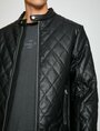 Кожаная куртка KOTON, размер M, черный