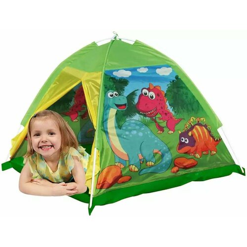 Палатка Дом 112*112*94 см 8350 Динозавры игровой домик палатка домик размер палатки 93
