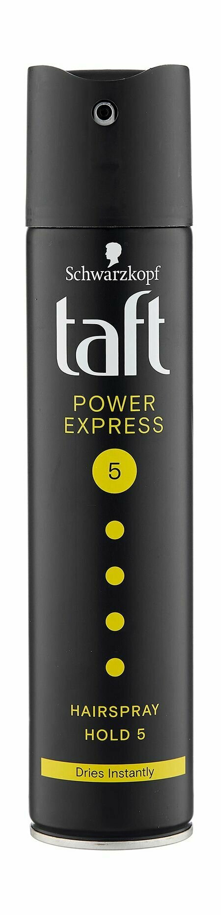 Лак для моментальной укладки волос с мегафиксацией / Schwarzkopf & Henkel Taft Power Express Hairspray Hold 5