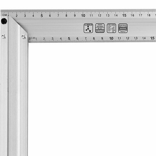 угольник алюминиевый matrix 300 мм Угольник 450 мм Matrix алюминиевый