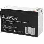 Аккумуляторная батарея ROBITON VRLA 12-9 12В 9 А·ч - изображение