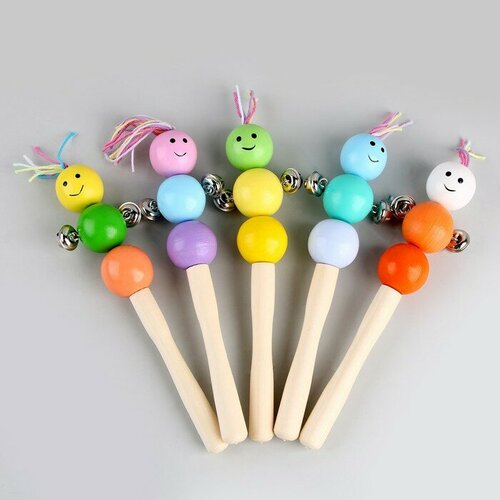 Погремушка с бубенцами Шалтай-Болтай микс 656₽