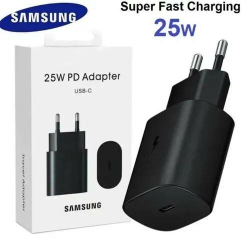 Блок питания 25W PD Power Adapter USB-C/ Сетевой адаптер 25вт ЮЗБ тайп -с черный модель EP-TA800