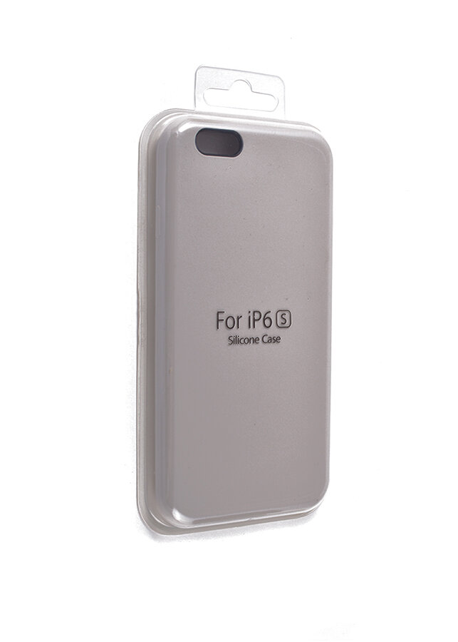 Чехол-накладка для iPhone 6/6S VEGLAS SILICONE CASE NL молочно-белый (10)