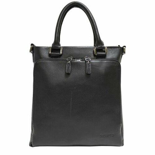 фото Сумка планшет dr.camelo, фактура зернистая, черный