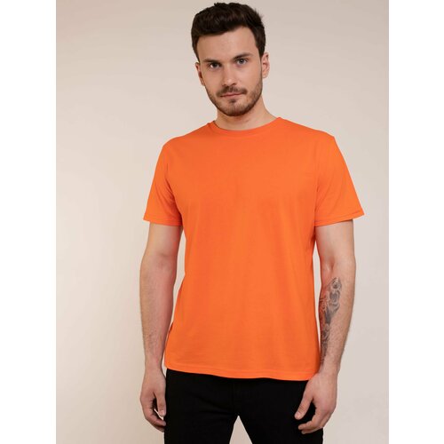 Футболка Uzcotton, размер 42-44\XS, оранжевый футболка uzcotton размер 40 42 xs оранжевый