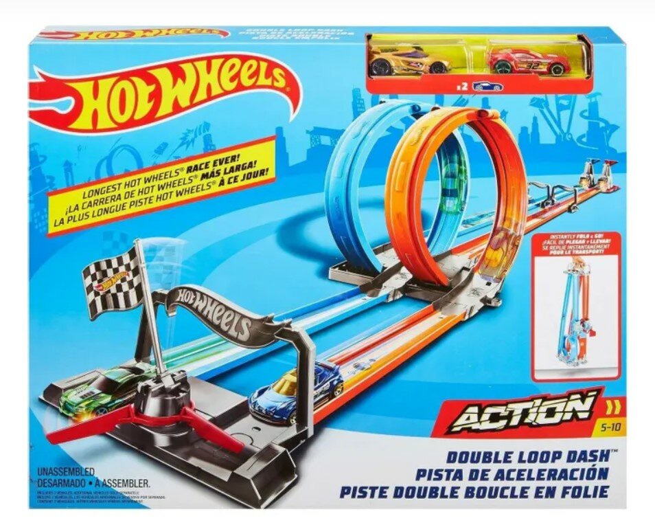 Трек Hot Wheels Скоростные мертвые петли GFH85