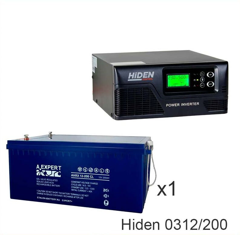 ИБП Hiden Control HPS20-0312 + ETALON AHRX 12-200 GL