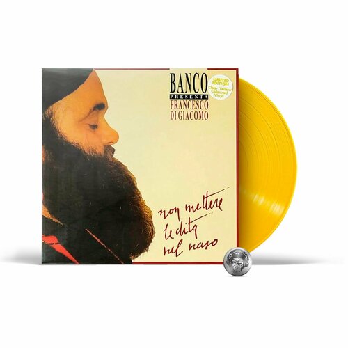 Francesco Di Giacomo - Non Mettere Le Dita Nel Naso (coloured) (LP) 2022 Clear Yellow, Limited Виниловая пластинка