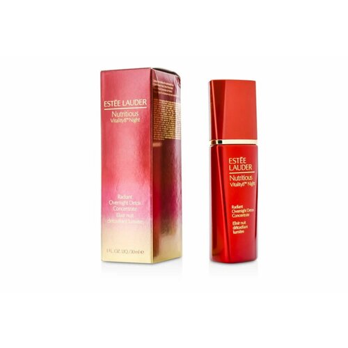 Ночной очищающий концентрат Estee Lauder Nutritious Vitality8 Night Radiant Overnight Concentrate 30мл estee lauder восстанавливающий концентрат для кожи области вокруг глаз advanced night repair eye concentrate matrix 15 мл