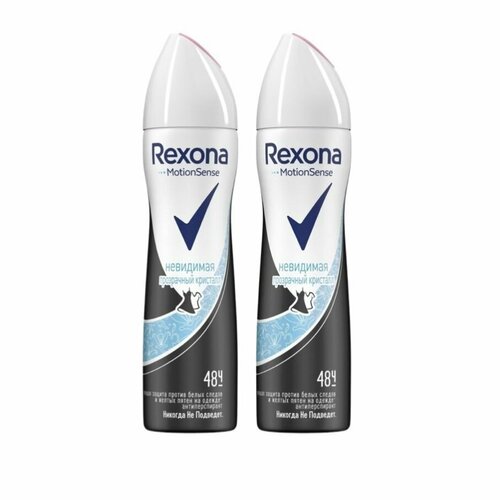 Rexona Антиперспирант Прозрачный кристалл, 150 мл х 2 шт