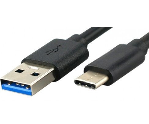 Кабель Ks-is KS-842B-3 USB-A(M) USB-C(M) USB 2.0, 2.4A, черный, 3м