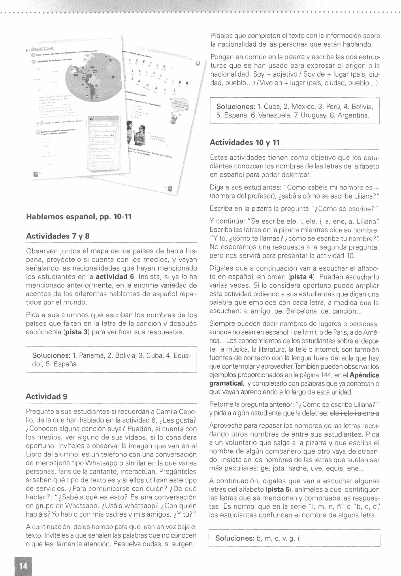 Que guay! A1.1. Guia docente (Valladares Isabel Leal, Romero Liliana Corredor) - фото №6