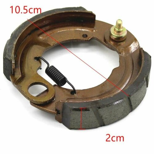 Задние тормозные барабанные колодки для электровелосипеда и другой техники, размер 110