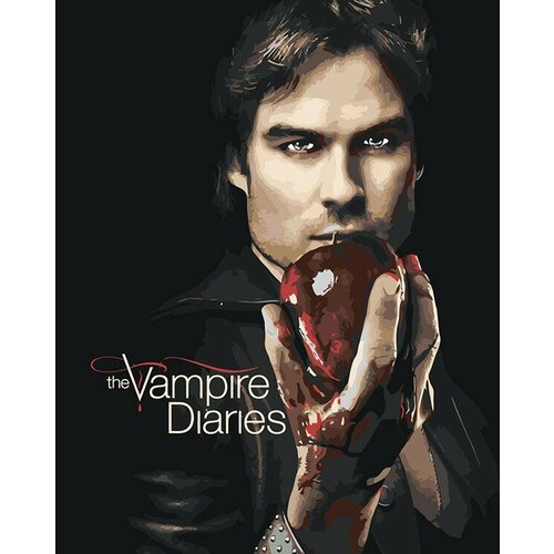 Картина по номерам Дневники вампира: Деймон Сальваторе