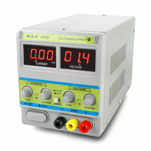 Laboratory power supply WEP PS-305D II 30V 5A 19920₽