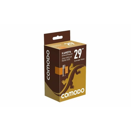 Камера COMODO 29 x 2.125/2.40 (52/62 - 622) AV40 мм бутиловая камера велосипедная mitas 27 5 x 1 75 2 45 av40 self sealant 0 9 мм гель внутри камеры