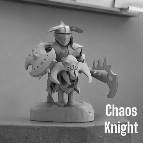 Модель Mini Chaos Knight, дота, мини рыцарь хаоса