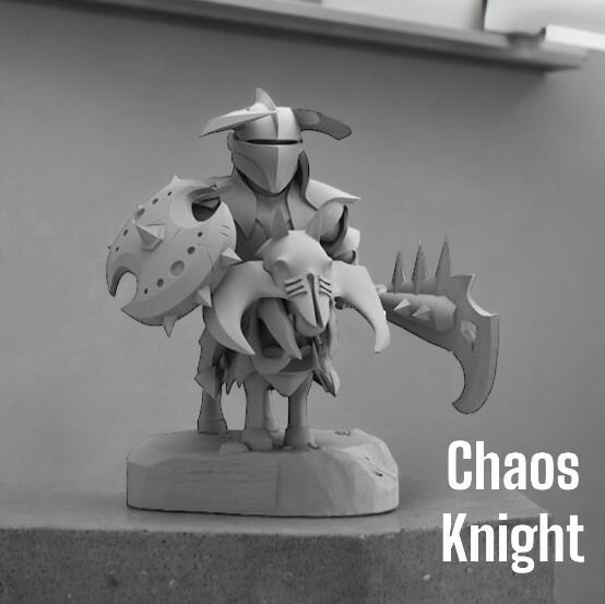 Модель Mini Chaos Knight, дота, мини рыцарь хаоса