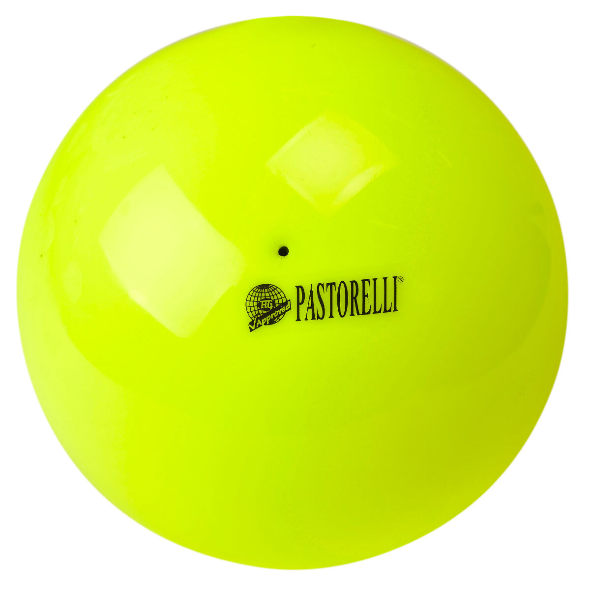 Мяч PASTORELLI New Generation 18 cм Желтый флуоресцентный