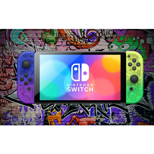 Игровая приставка Nintendo Switch OLED 64 ГБ Splatoon 3 Edition 39054₽